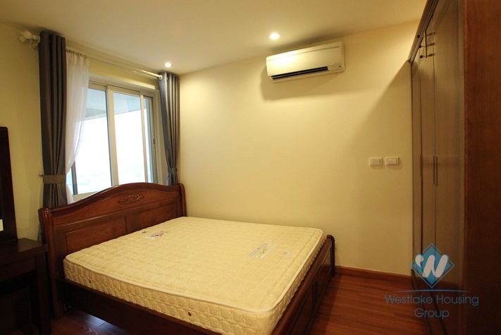 Nice apartment with full furniture available for rent in Ciputra, Hanoi.